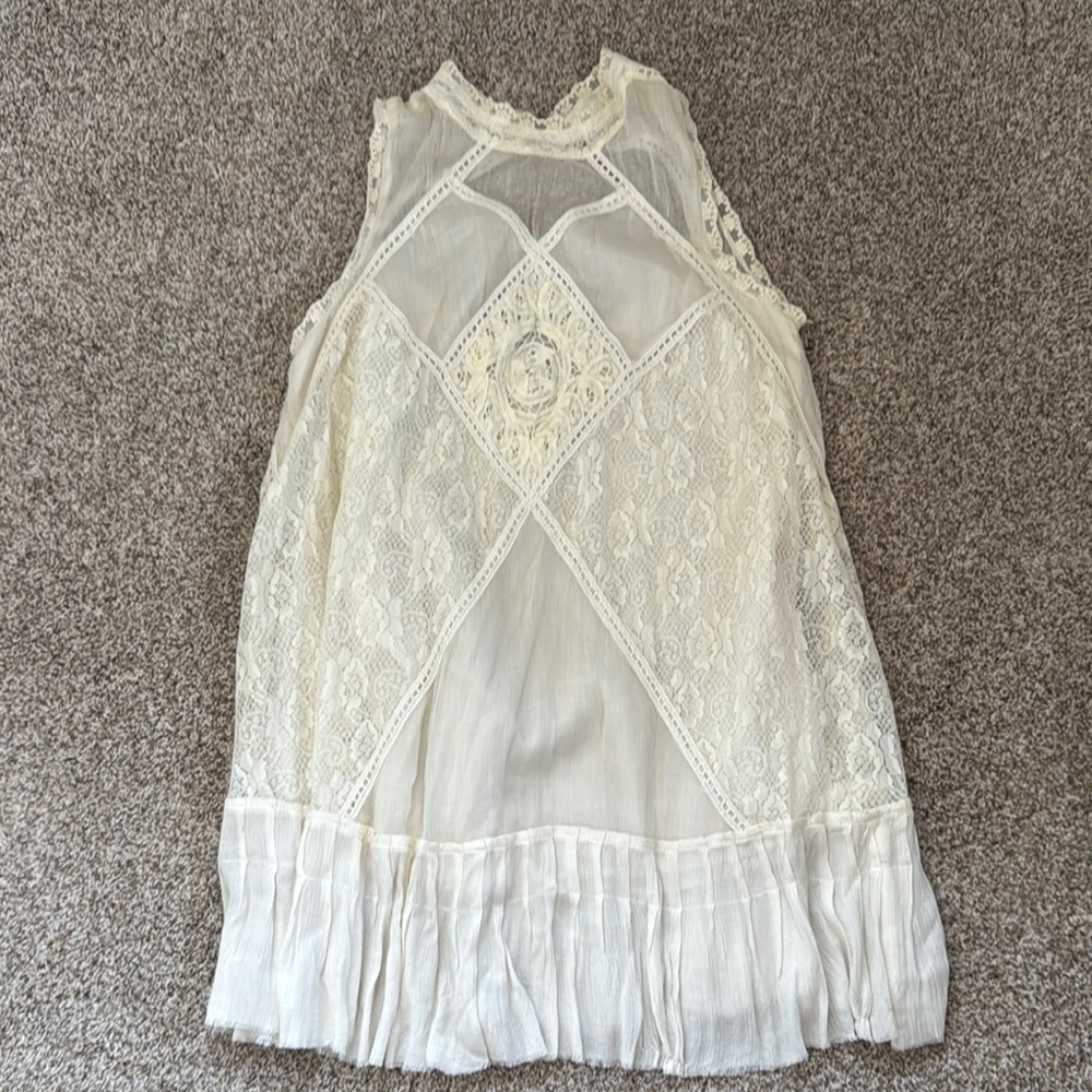 Elegant Free People Lace Sleeveless Dress